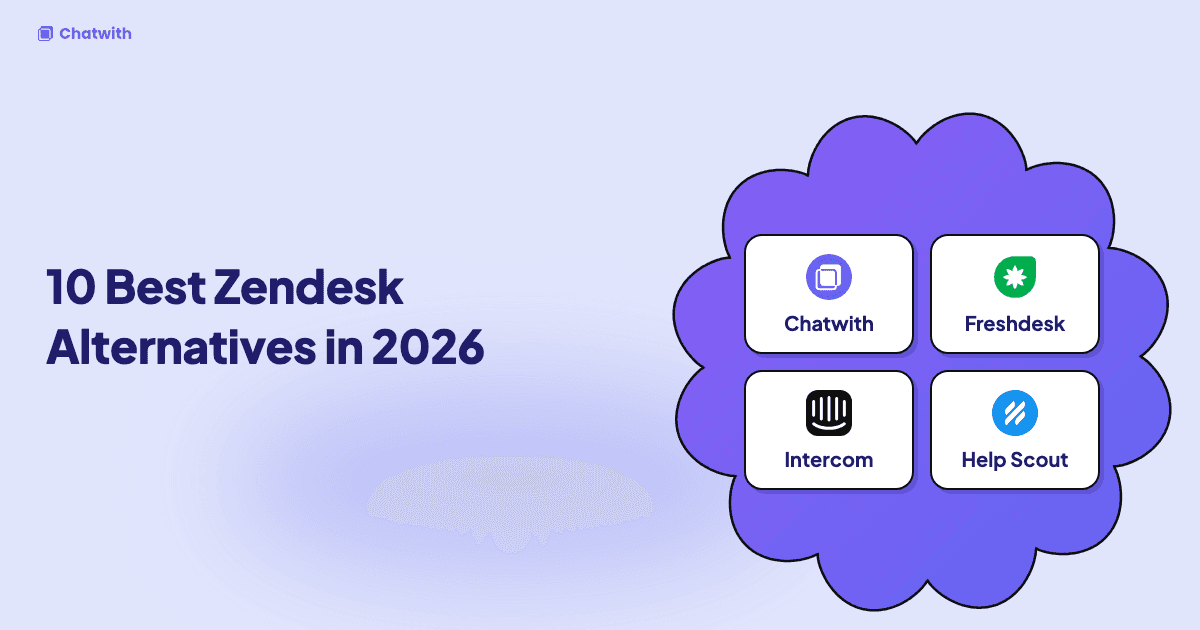 10 Best Zendesk Alternatives in 2026 (Compared for Price, Setup and AI Support)